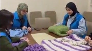 Erzincan'da ilmek ilmek sevgi: Gençlerden yaşlılara yürek ısıtan hediye