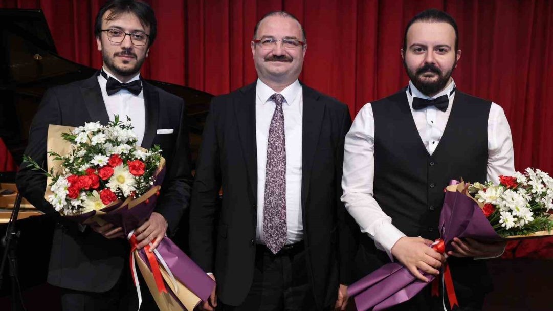 Erzurum'da "Türk Müziği Saz Eserleri Piyano &amp; Keman Konseri"