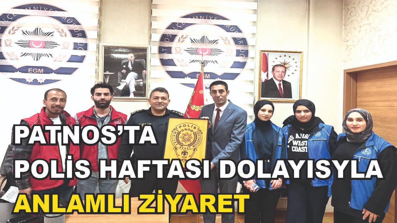 Fatih Alpaslan’dan İlçe Emniyet Müdürü Hakan Sarak’a Ziyaret