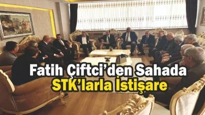 Fatih Çiftci’den Bölgeye Güçlü Mesaj