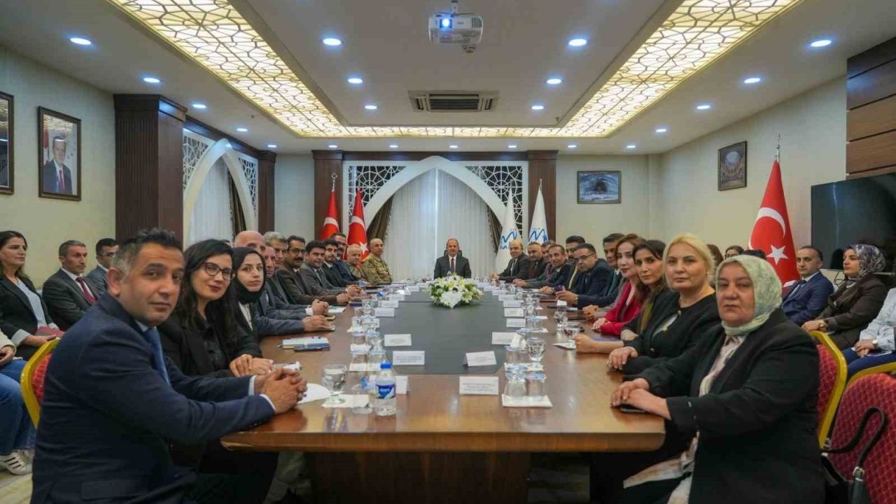 Hakkâri’de ‘Kadına Yönelik Şiddetle Mücadele Ulusal Eylem Planı’ toplantısı yapıldı