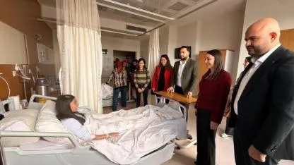 İl Sağlık Müdürü Beşer’den tedavi gören çocuklara 23 Nisan morali