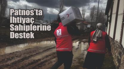 Kızılay’dan Patnos’ta İhtiyaç Sahiplerine Destek