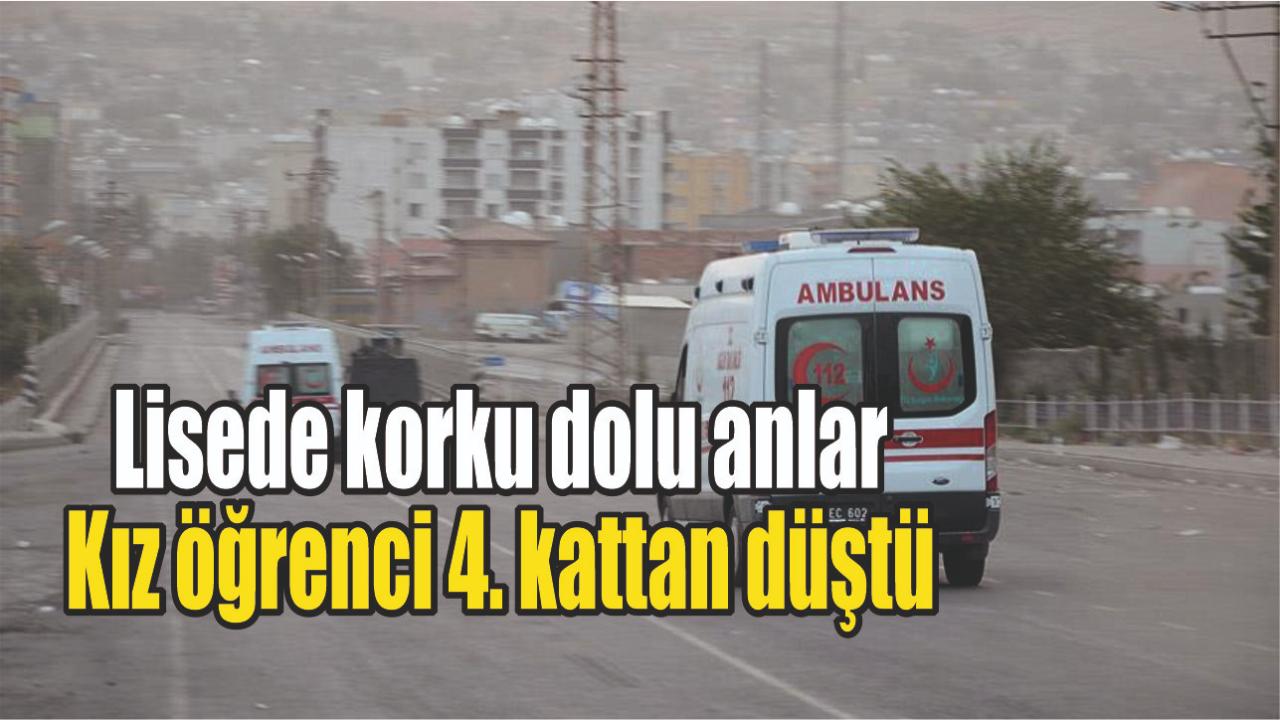 Lisede korku dolu anlar