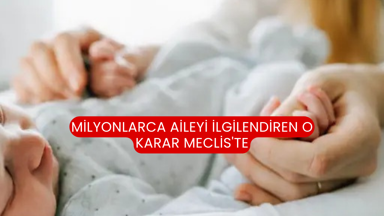 Milyonlarca aileyi ilgilendiren o karar Meclis'te