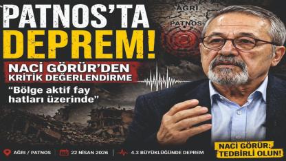 Naci Görür, Patnos Depremini Değerlendirdi