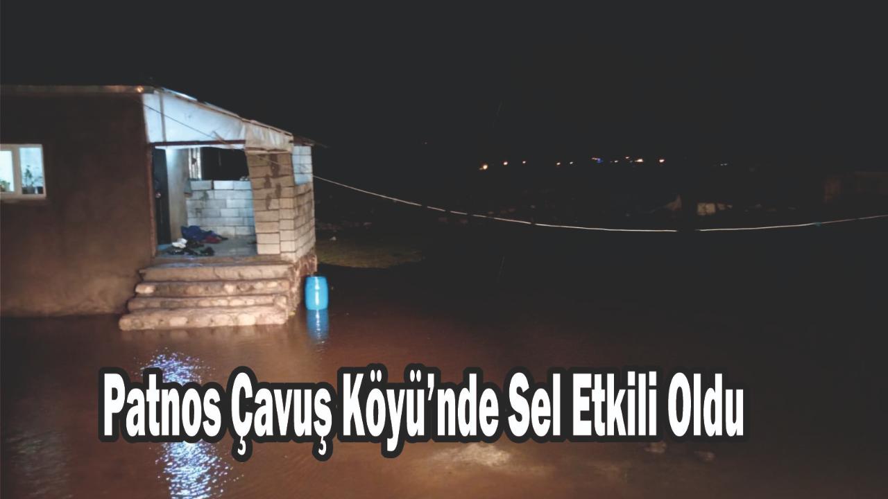 Patnos Çavuş Köyü Sel Altında Kaldı