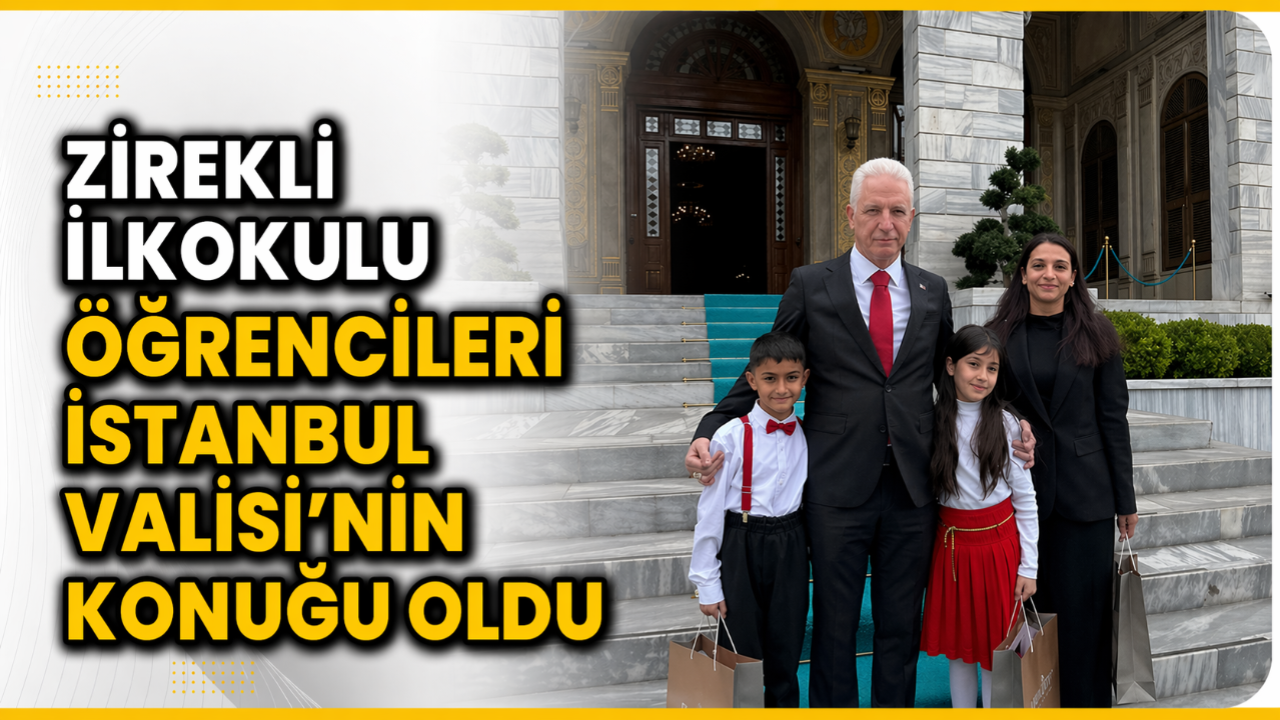 Patnoslu Öğrenciler İstanbul’da Vali Davut Gül’ü Ziyaret Etti