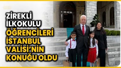 Patnoslu Öğrenciler İstanbul’da Vali Davut Gül’ü Ziyaret Etti