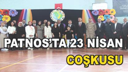 Patnos'ta 23 Nisan Coşkuyla Kutlandı