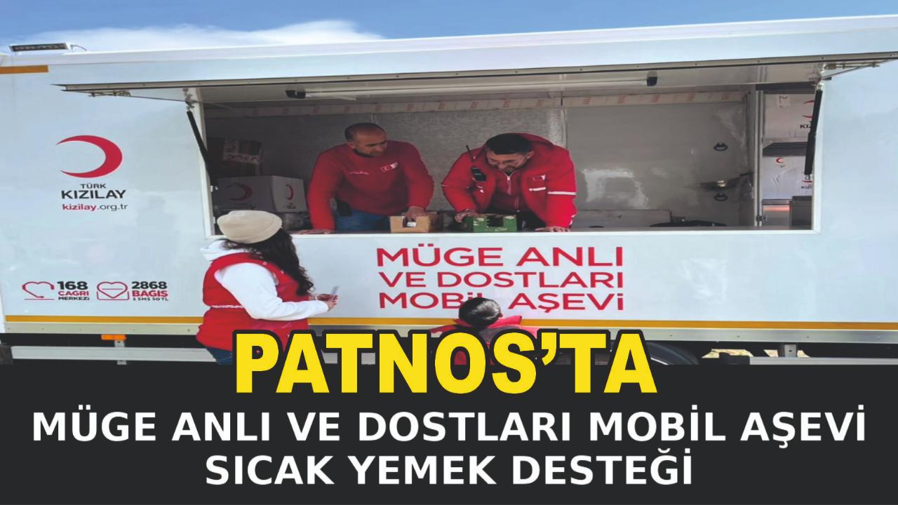 Patnos’ta Depremzedelere Sıcak Yemek Desteği