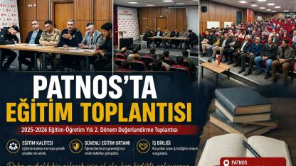 Patnos’ta Eğitim Güvenliği ve Kalitesi Masaya Yatırıldı