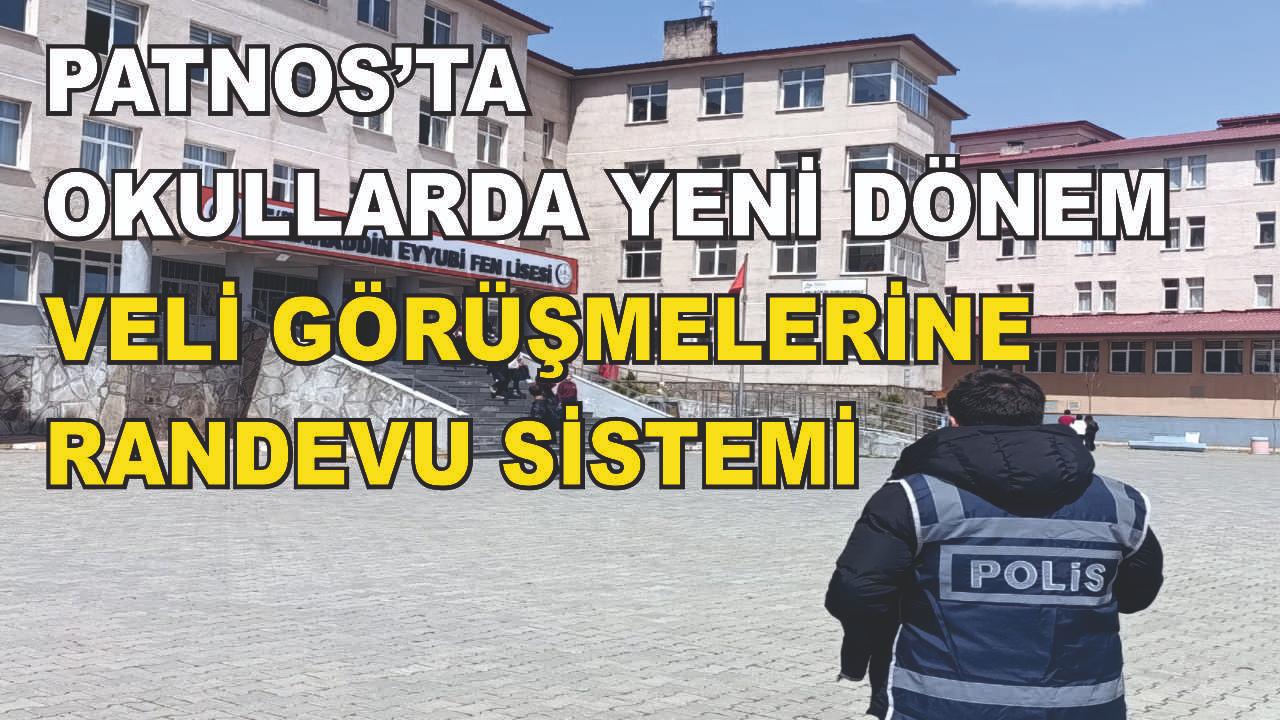 Patnos’ta Eğitimde Yeni Dönem Başlıyor: Okullarda Güvenlik Önlemleri Artırılıyor