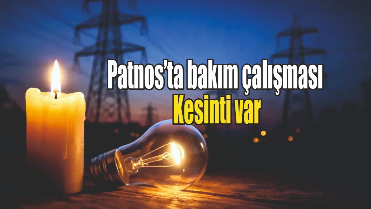 Patnos’ta geniş kapsamlı elektrik kesintisi: Mahalle ve köyler dikkat!