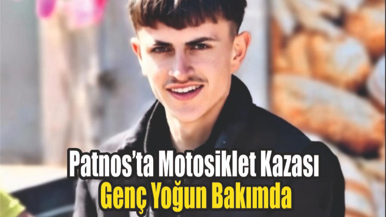Patnos’ta Motosiklet Kazası: Genç Yoğun Bakımda