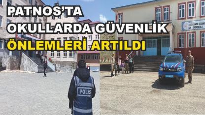 Patnos’ta Okullarda Güvenlik Önlemlerİ Artırıldı