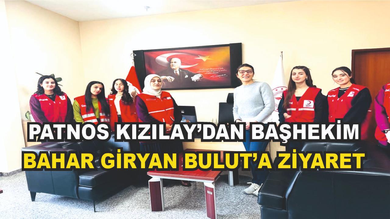 Patnos'ta Sağlık Haftası Nedinyle Anlamlı Ziyaret