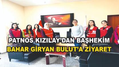 Patnos'ta Sağlık Haftası Nedinyle Anlamlı Ziyaret