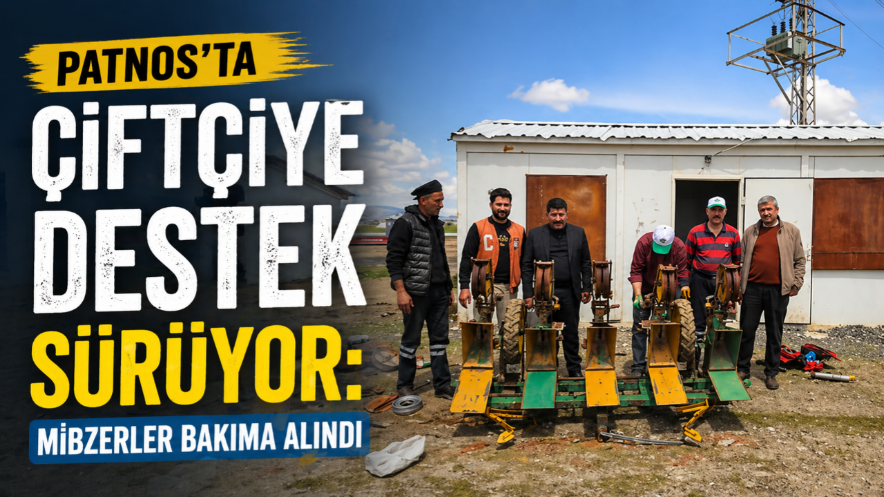 Patnos’ta Şeker Pancarı Ekimi İçin Hazırlıklar Başladı