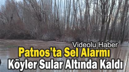 Patnos’ta Sel Alarmı: Köyler Sular Altında Kaldı