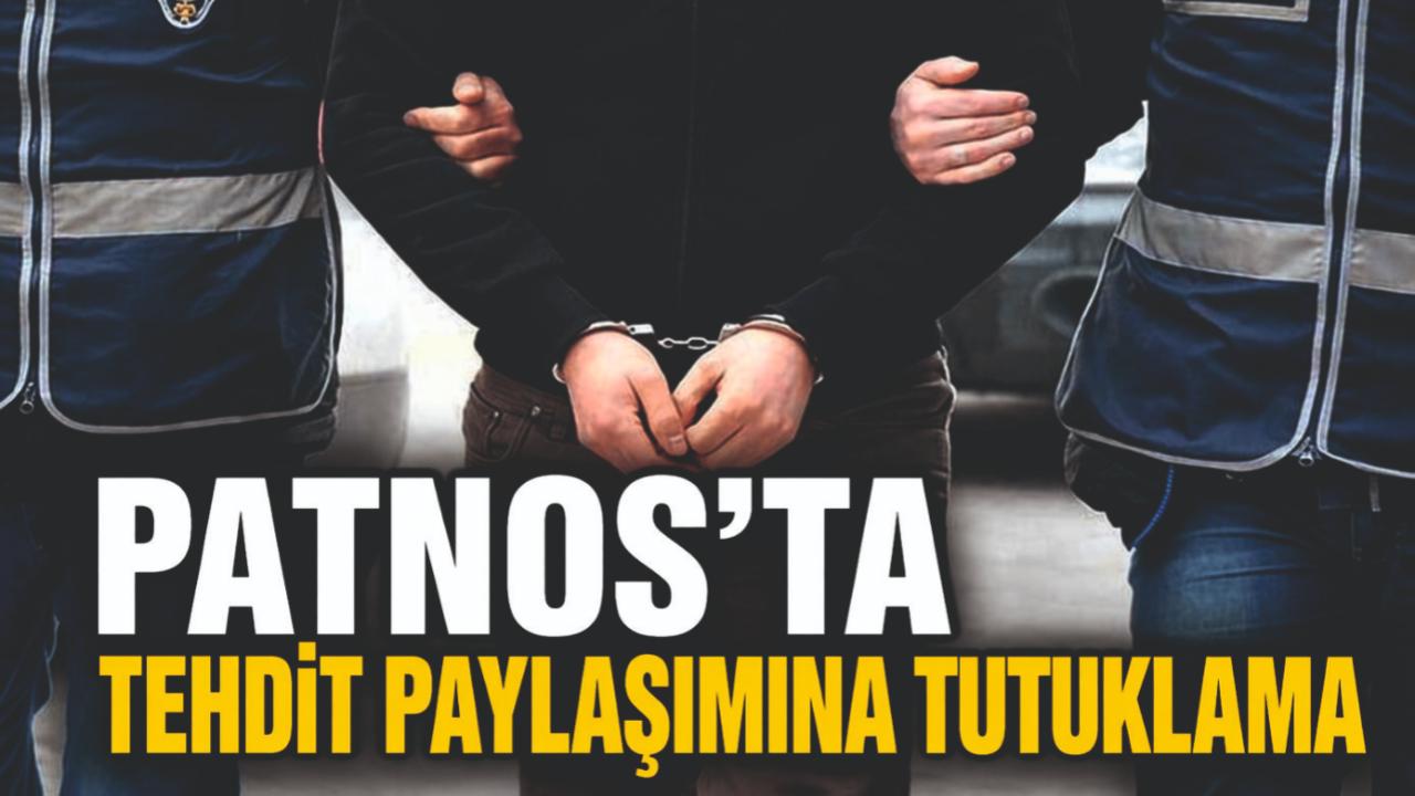 Patnos’ta Sosyal Medyada Tehdit: Şüpheli Tutuklandı