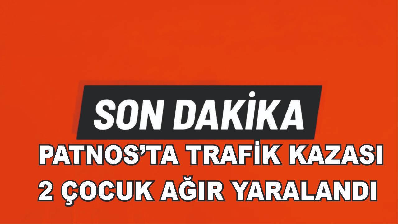 Patnos’ta Trafik Kazası: 2 Ağır Yaralı