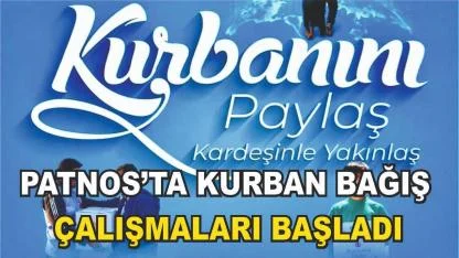 Patnos’ta Vekaletle Kurban Bağışı Çalışmaları Başladı