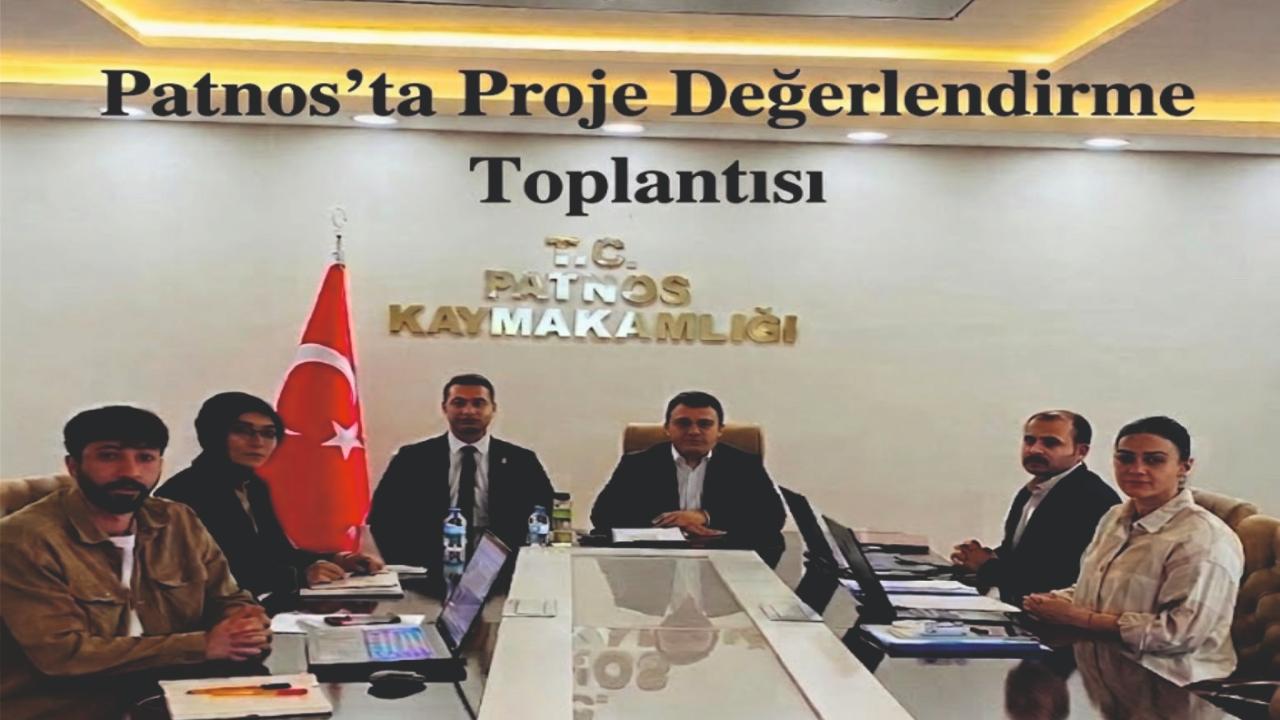Patnos’ta Yerel Projeler Değerlendirme Toplantısı Gerçekleştirildi