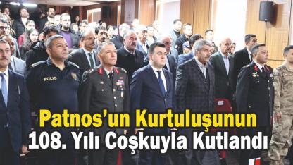 Patnos’un Kurtuluşunun 108. Yılı Coşkuyla Kutlandı