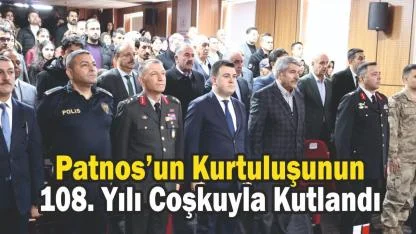 Patnos’un Kurtuluşunun 108. Yılı Coşkuyla Kutlandı
