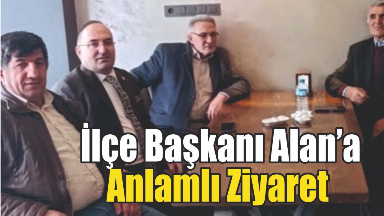 Sinan Alan’a Anlamlı Ziyaret
