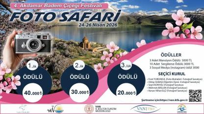 Van'da 4. Akdamar Badem Çiçeği Festivali Başlıyor