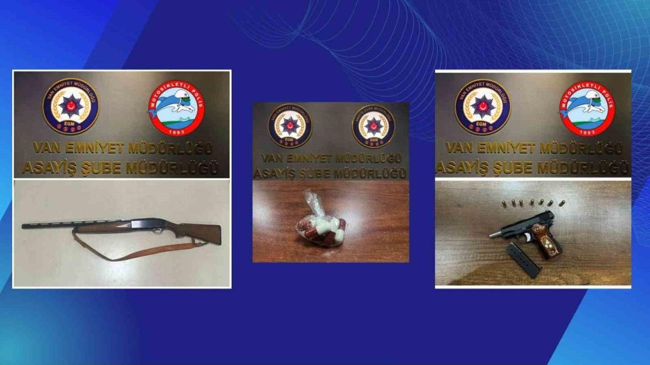 Van’da hapis cezası bulunan 61 şahıs tutuklandı