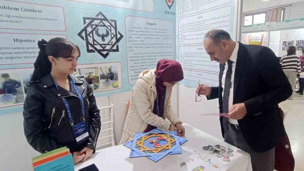 Van’da ortaokul öğrencilerinden değerler eğitimi temalı proje