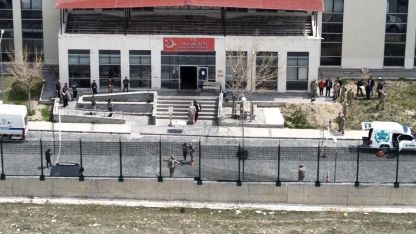 Van Geri Gönderme Merkezi’nde KBRN tatbikatı yapıldı