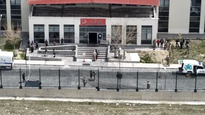 Van Geri Gönderme Merkezi’nde KBRN tatbikatı yapıldı