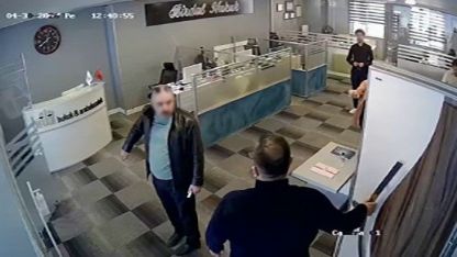 Avukata yapılan bıçaklı saldırının dehşet dolu anları