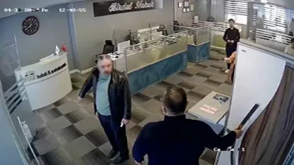 Avukata yapılan bıçaklı saldırının dehşet dolu anları