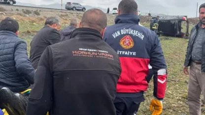 Çaldıran’da trafik kazası: 1 yaralı