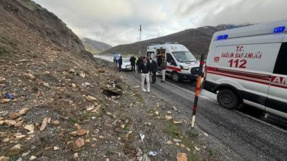 Bitlis Tatvan’da trafik kazası: 2 yaralı