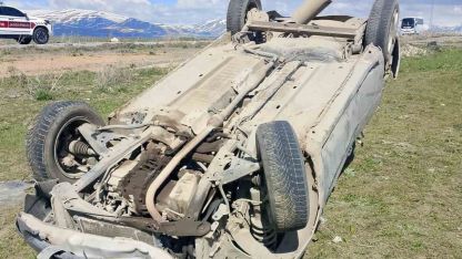 Van'da trafşk kazası 2 yaralı