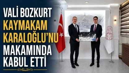 Ağrı Valisi Önder Bozkurt’a Hayırlı Olsun Ziyareti