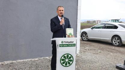 Ağrı’da şeker pancarı ekim sezonu başladı