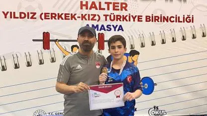 AĞRILI SPORCU OSMAN OĞUR TÜRKİYE ŞAMPİYONU OLDU
