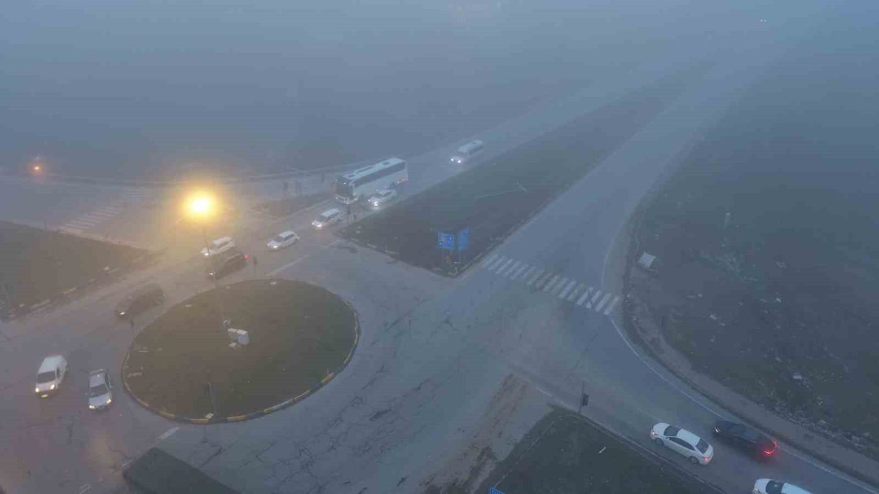 Bitlis’te yoğun sis hayatı olumsuz etkiledi