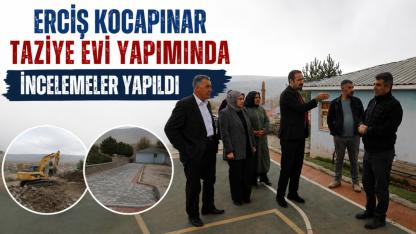 Erciş Belediyesi’nden Kocapınar Mahallesi’nde İnceleme