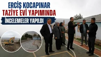 Erciş Belediyesi’nden Kocapınar Mahallesi’nde İnceleme