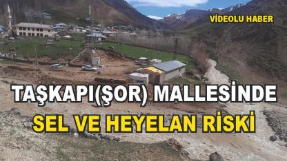 Erciş’te Heyelan ve Sel Riski: Taşkapı(Şor) Mahallesi Sakinleri Tedirgin (Videolu Haber)