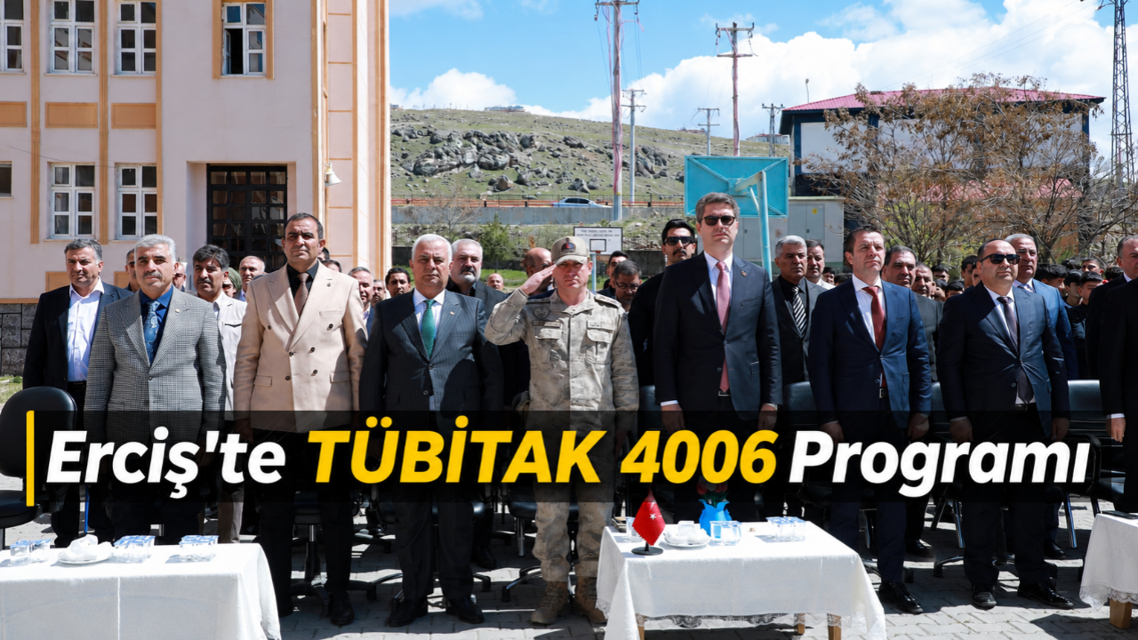 Erciş’te TÜBİTAK 4006 Bilim Fuarı Düzenlendi
