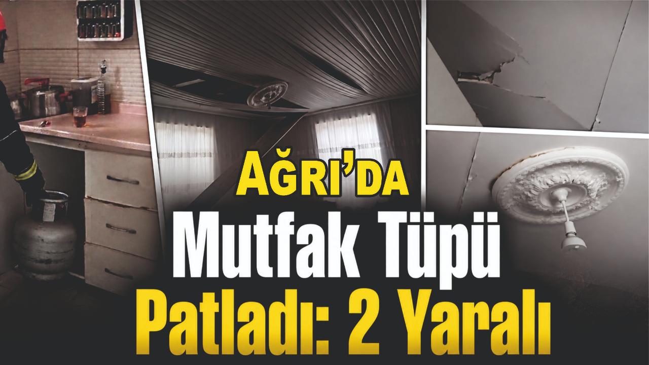 Evde Tüp Patladı: 2 Yaralı